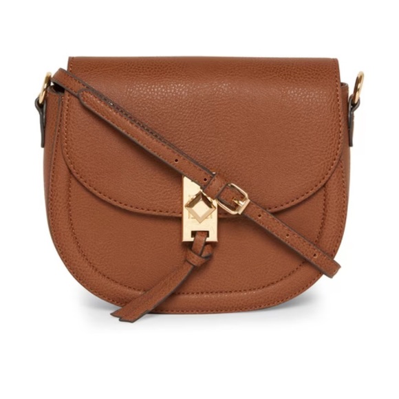 Aldo Bags Aldo Chamusca Brown Crossbody Convertible Strap Bag